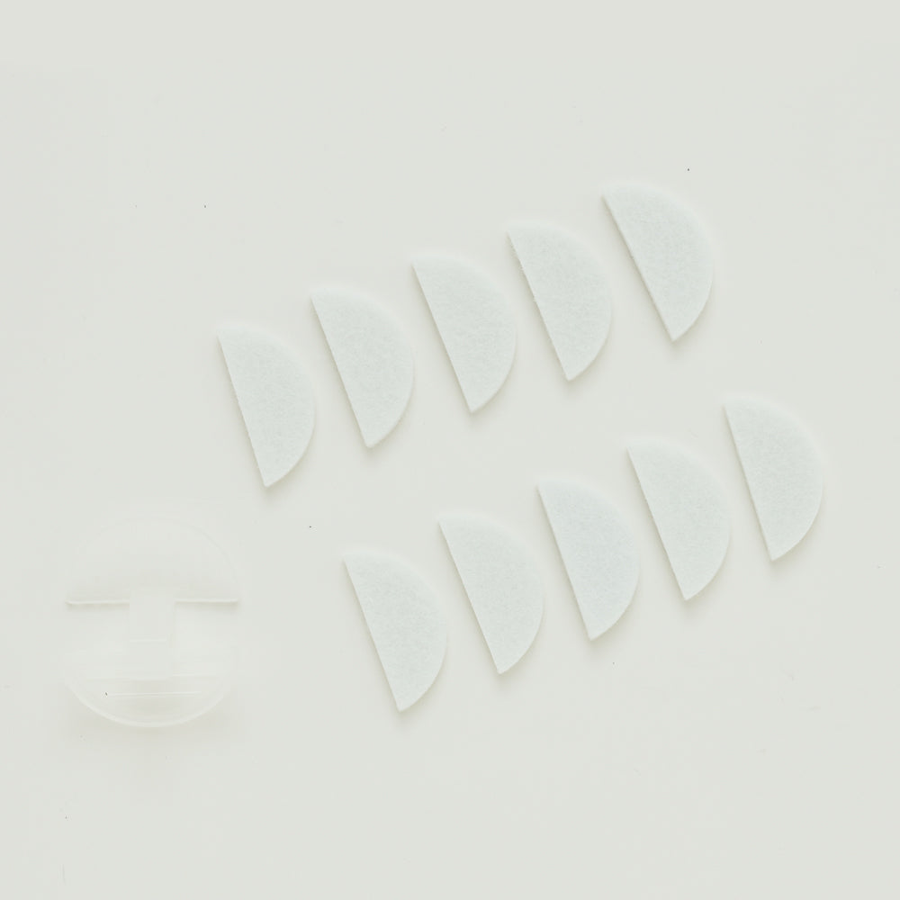 L’s Humidifier mini エルズヒュミディファイアーミニ 交換用アロマパッド 10枚&トレーセット